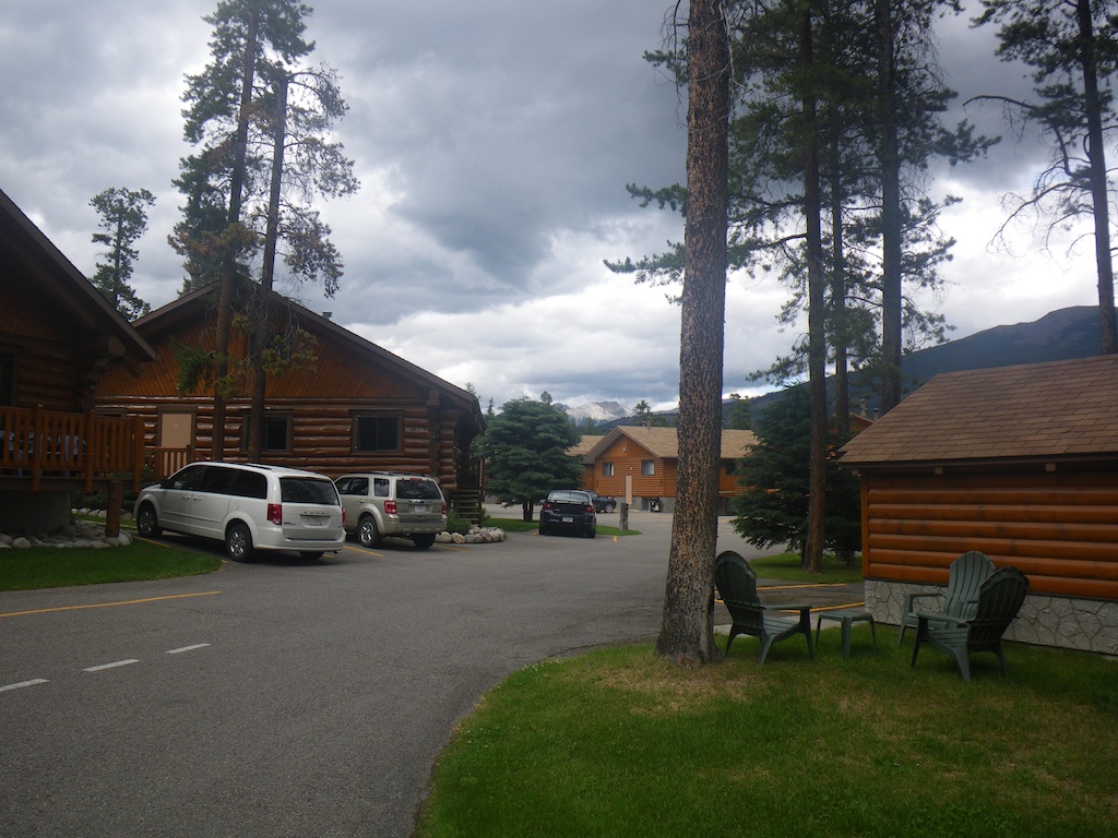Beckers Chalets will be the base for our Jasper adventures.