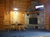 Cabins fire place
