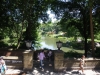 Leaving Central Park with its pond behind.