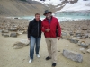 Karin and Leif at Mount Edith Cavell