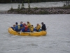 River rafting at Athabasca River near Becker's Chalets